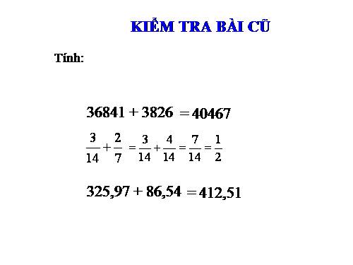 Phép trừ