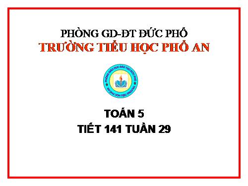 Ôn tập về phân số (tiếp theo)