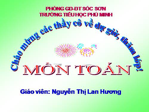 Ôn tập về phân số (tiếp theo)