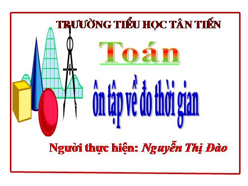 Ôn tập về đo thời gian