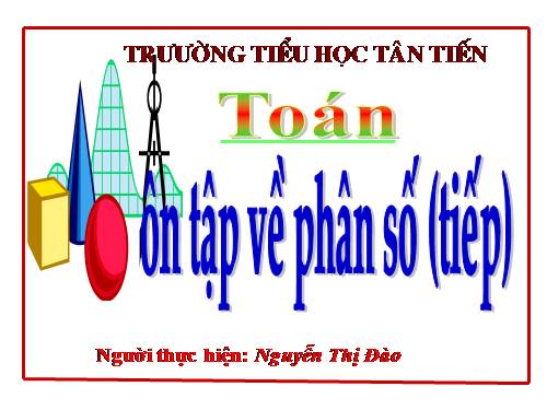 Ôn tập về phân số
