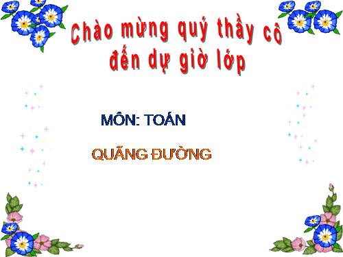 Quãng đường