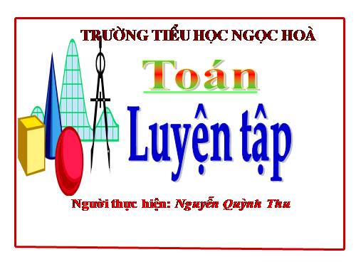 Ôn tập và bổ sung về giải toán