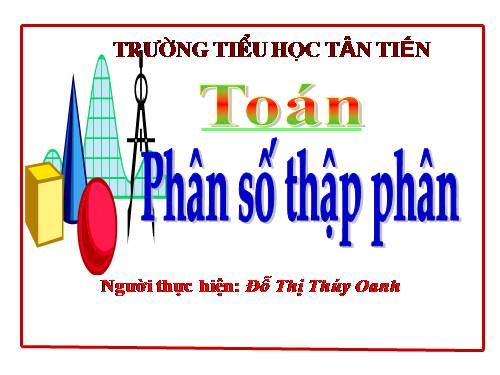 Phân số thập phân