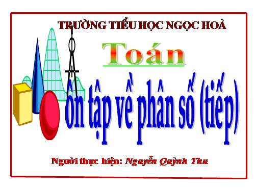 Ôn tập về phân số