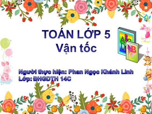 Vận tốc