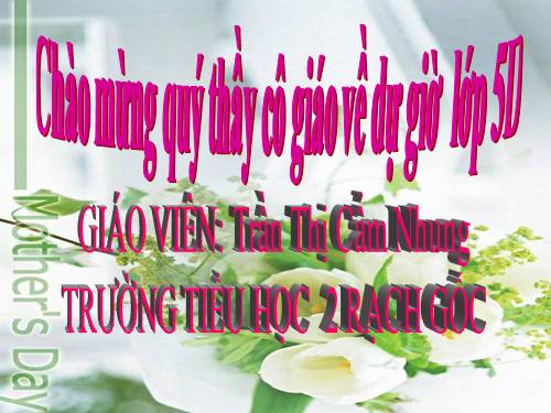 Nhân một số thập phân với một số thập phân