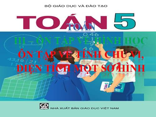 Ôn tập về tính chu vi, diện tích một số hình