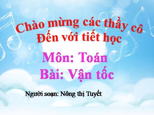 Vận tốc