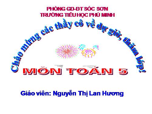 Chia số đo thời gian cho một số