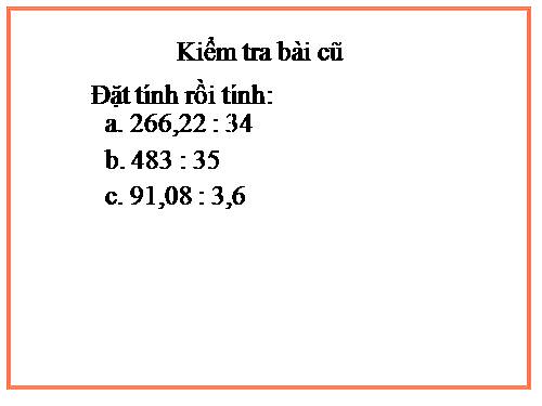 Tỉ số phần trăm