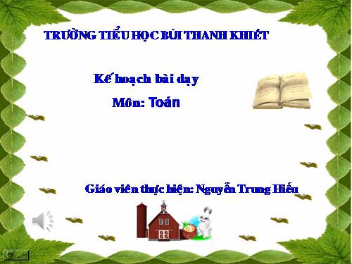 toan hoc 5 tuan 13