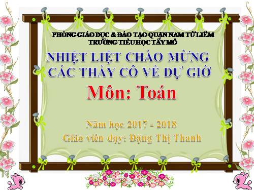 So sánh hai số thập phân