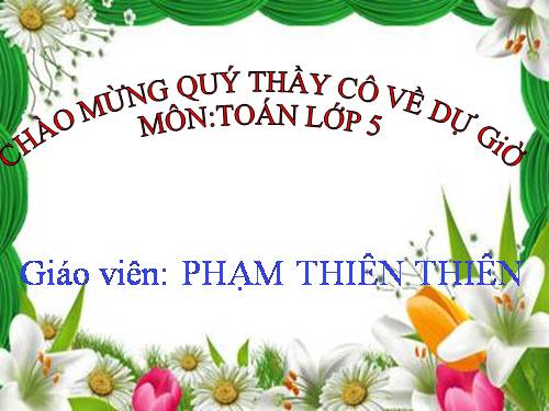 Cộng hai số thập phân
