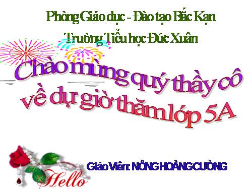Sử dụng máy tính bỏ túi để giải toán về tỉ số phần trăm