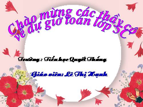 Ôn tập: Phép cộng và phép trừ hai phân số
