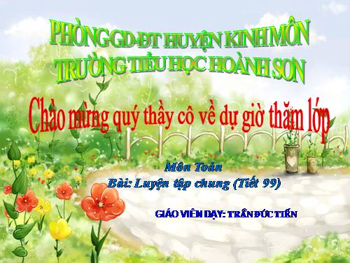 Luyện tập chung Trang 100