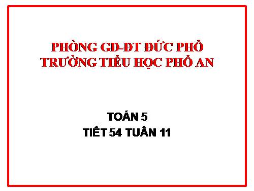 Luyện tập chung Trang 55