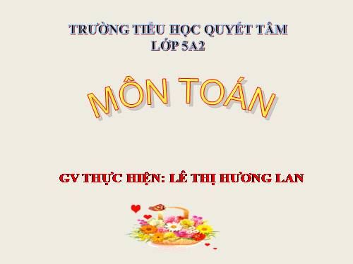 Cộng hai số thập phân