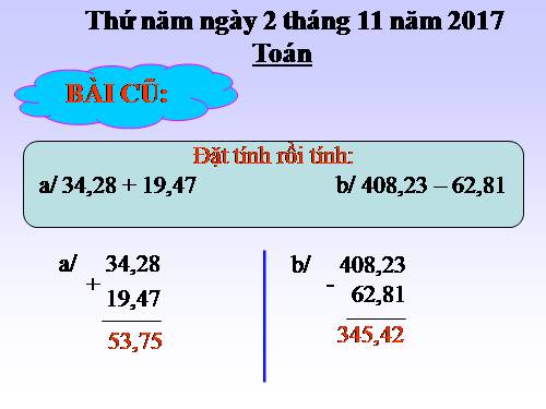 Luyện tập chung Trang 55