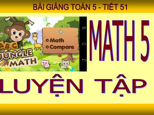 Trừ hai số thập phân