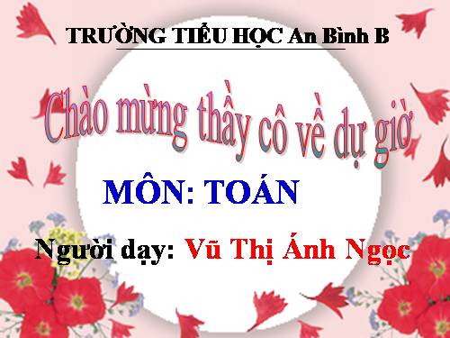 So sánh hai số thập phân