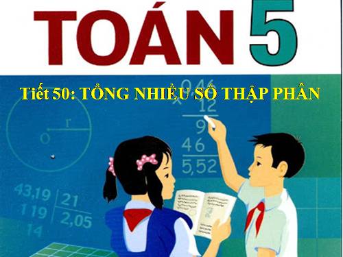 Tổng nhiều số thập phân