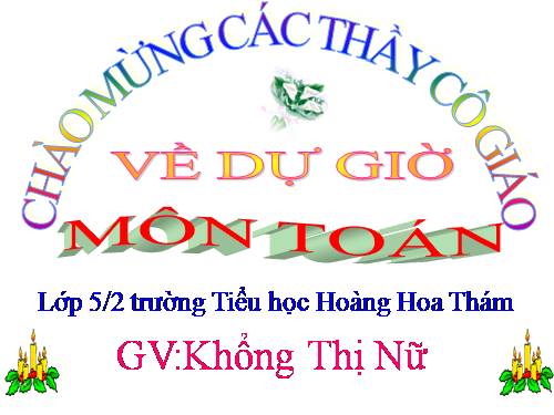 Hàng của số thập phân. Đọc, viết số thập phân