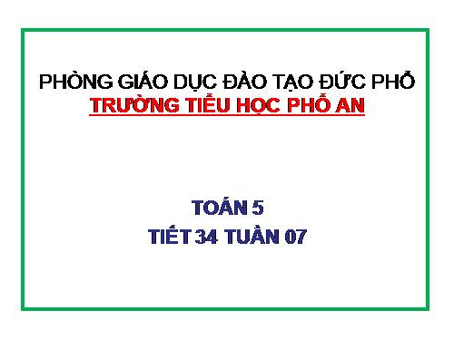 Hàng của số thập phân. Đọc, viết số thập phân