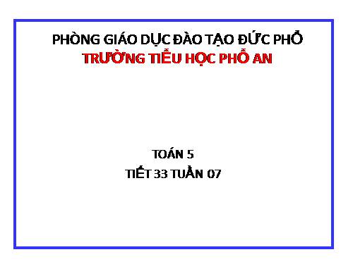 Khái niệm số thập phân (tiếp theo)