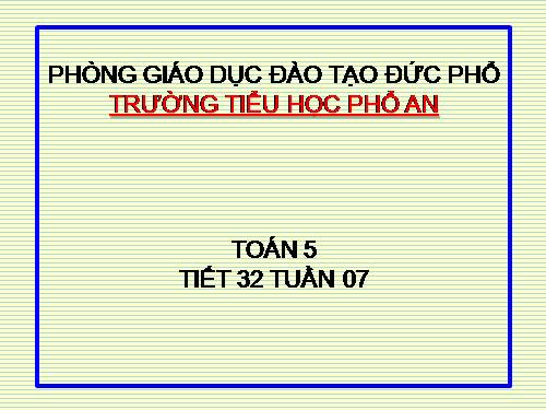 Khái niệm số thập phân