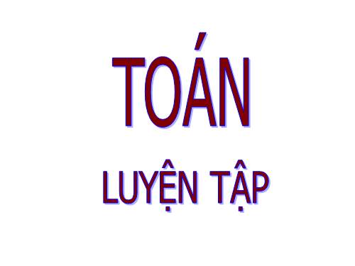 Luyện tập Trang 30