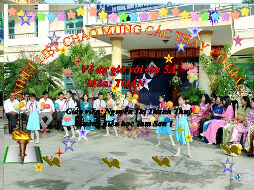Ôn tập và bổ sung về giải toán (tiếp theo)