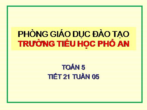 Ôn tập: Bảng đơn vị đo độ dài