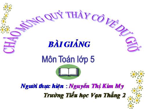 Thể tích hình lập phương