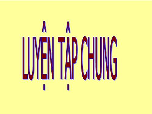 Luyện tập chung Trang 16