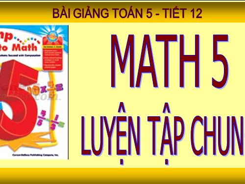 Luyện tập chung Trang 15