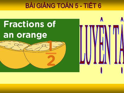 Ôn tập: Phép cộng và phép trừ hai phân số