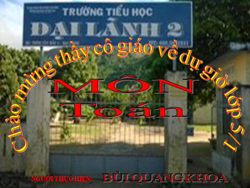 Số thập phân bằng nhau