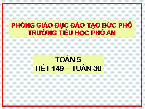 Ôn tập về đo thời gian