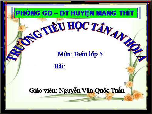 Viết các số đo khối lượng dưới dạng số thập phân