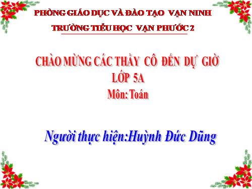 Trừ hai số thập phân