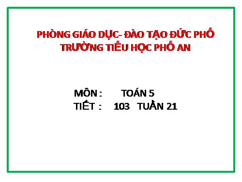 Hình hộp chữ nhật. Hình lập phương