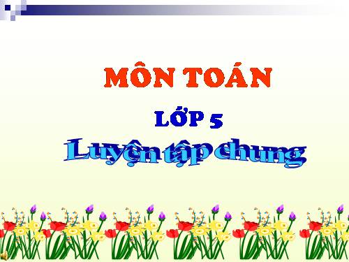 Giải toán về tỉ số phần trăm