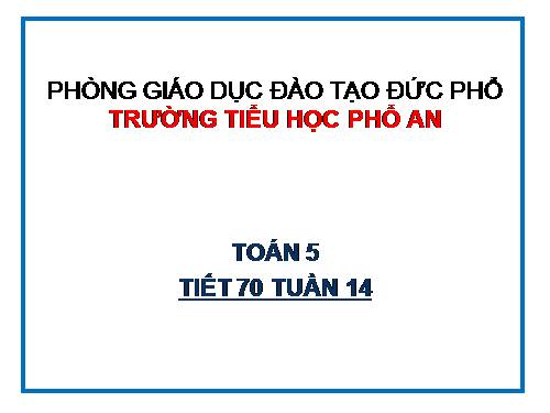 Chia một số thập phân cho một số thập phân