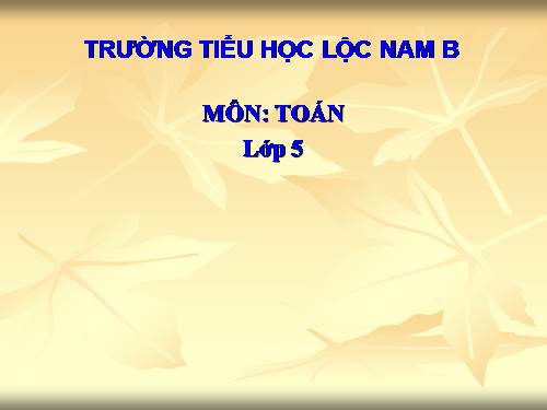 So sánh hai số thập phân