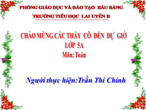 Trừ hai số thập phân