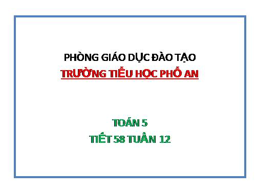 Nhân một số thập phân với một số thập phân