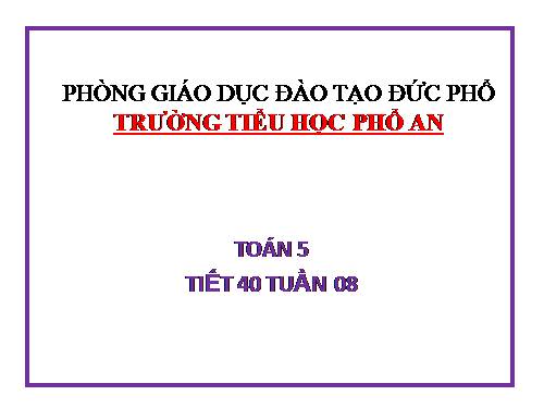 Viết các số đo độ dài dưới dạng số thập phân