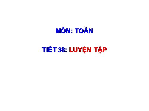 Luyện tập Trang 43